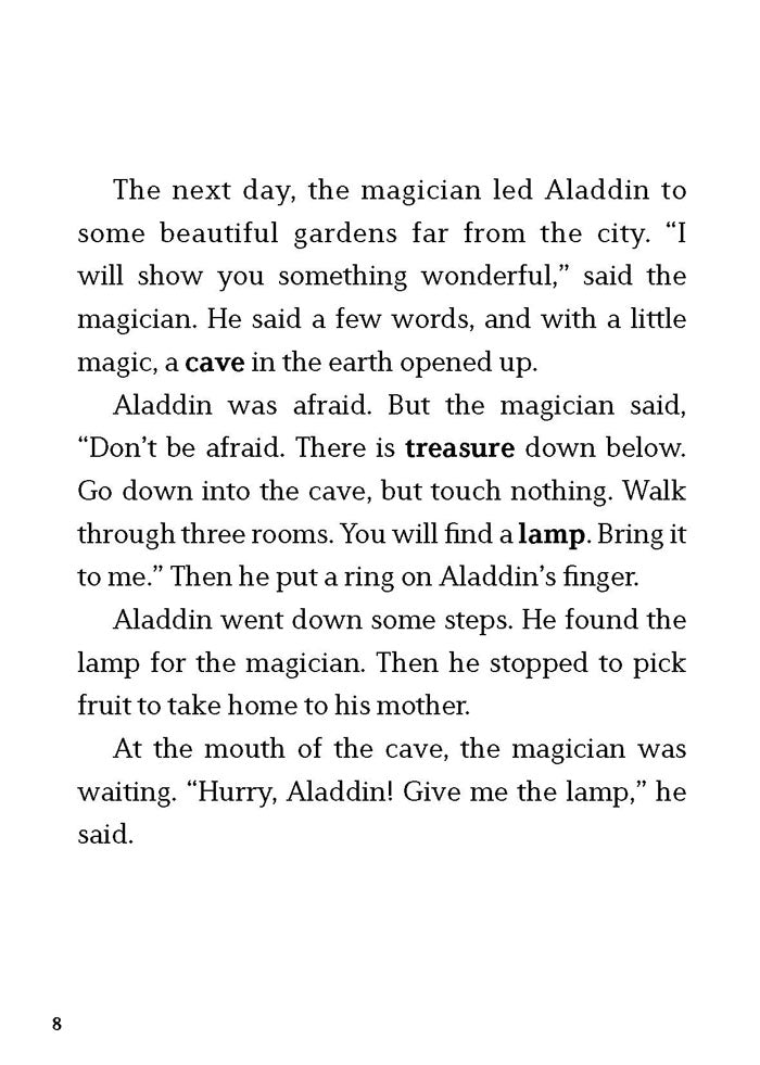 EF Classic Readers Level 5, Book 8: Aladdin and the Magic Lamp
