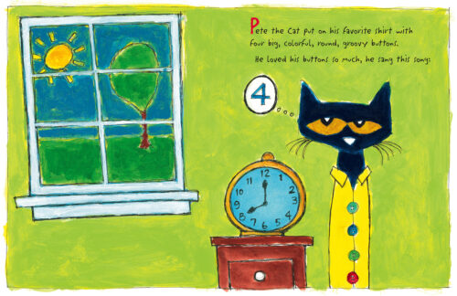 Pete the Cat and His Four Groovy Buttons(PB)