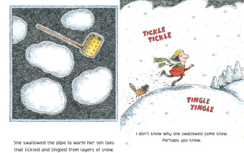 There was a Cold Lady Who Swallowed Some Snow(PB)