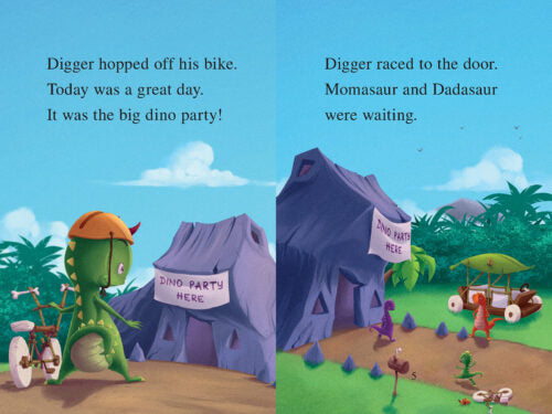 Digger the Dinosaur and the Cake Mistake(PB)
