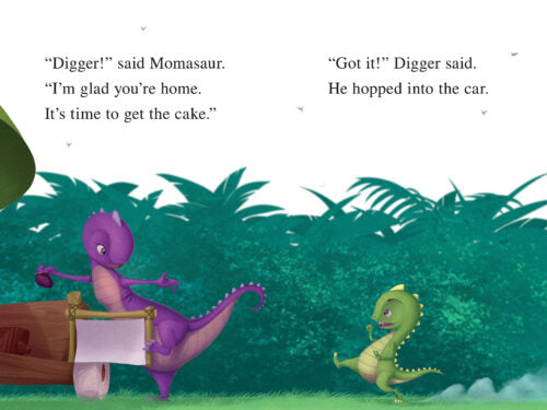 Digger the Dinosaur and the Cake Mistake(PB)