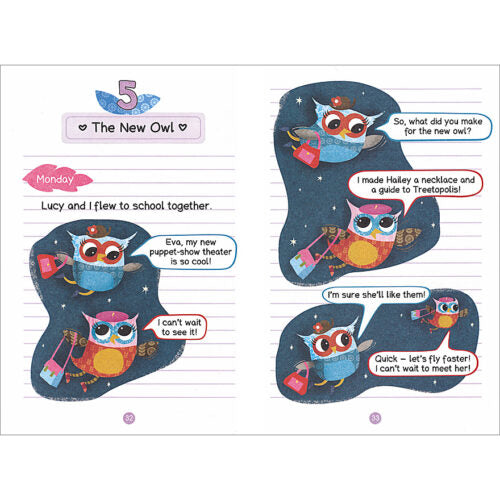 Owl Diaries #4 : Eva and the New Owl