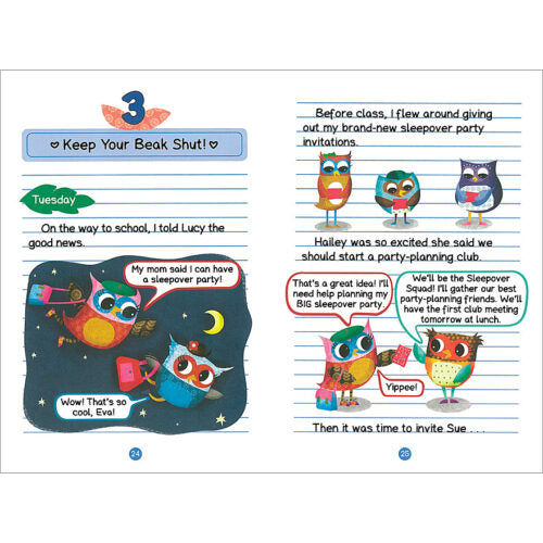 Owl Diaries #9 : Eva's Big Sleepover