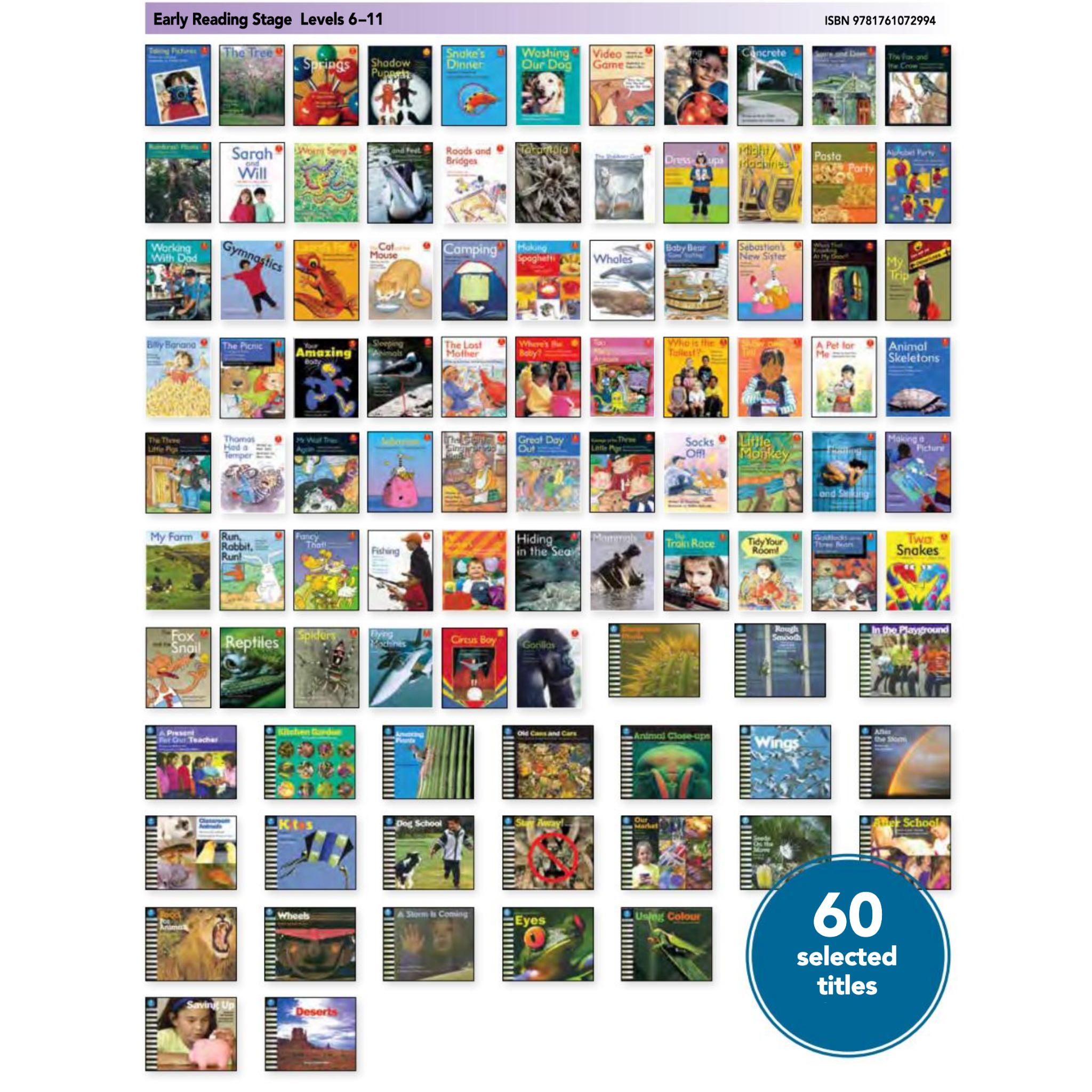 AlphaLiteracy Early Reading Stage Pack(Levels 6-11)