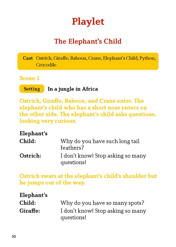 EF Classic Readers Level 6, Book 11: The Elephant's Child