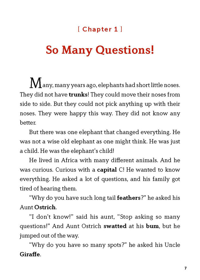 EF Classic Readers Level 6, Book 11: The Elephant's Child