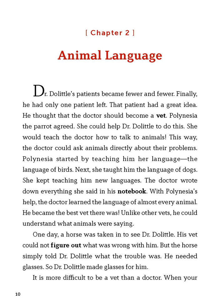 EF Classic Readers Level 6, Book 13: The Story of Doctor Dolittle