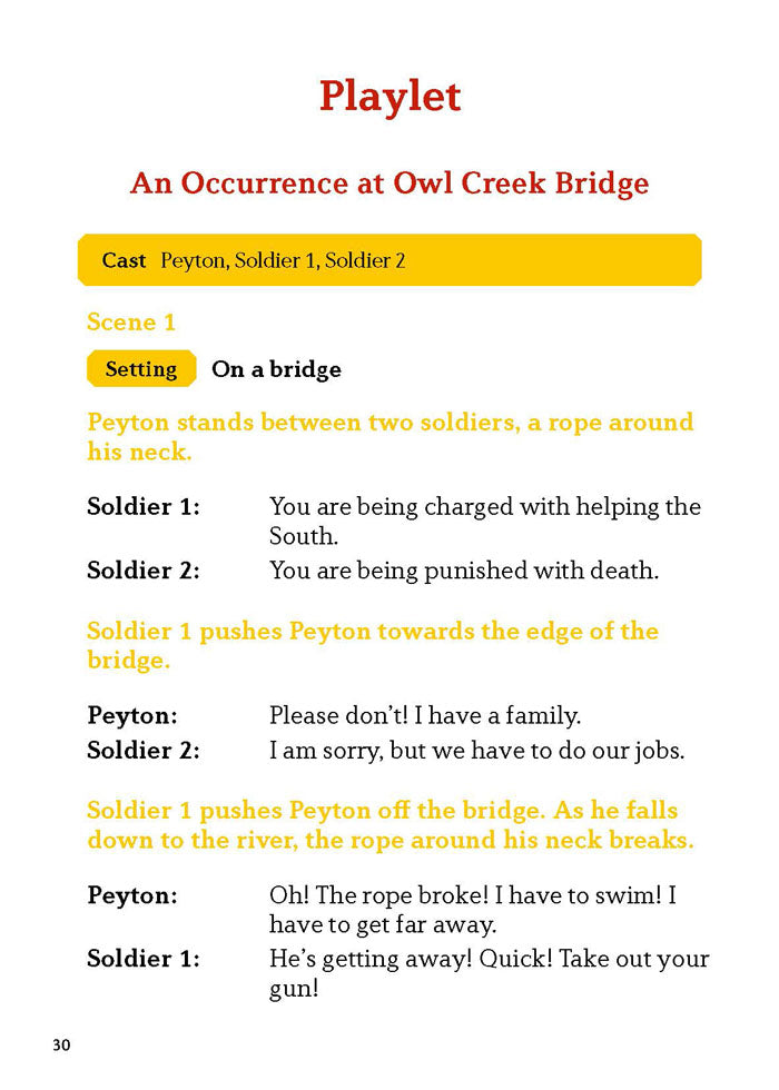 EF Classic Readers Level 6, Book 16: An Occurrence at Owl Creek Bridge