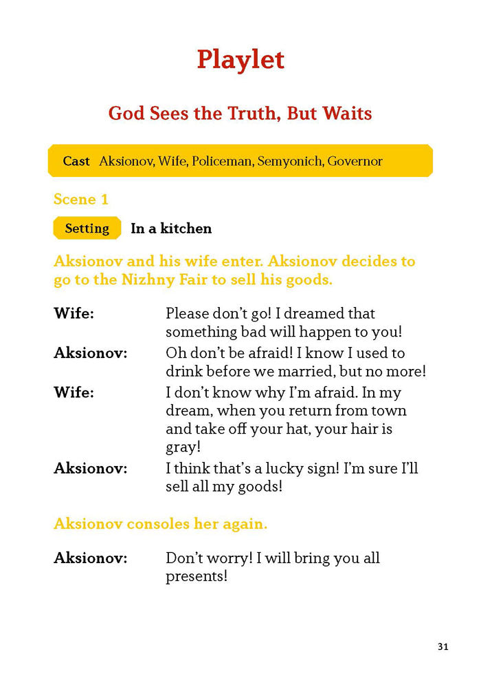 EF Classic Readers Level 6, Book 20: God Sees the Truth, But Waits