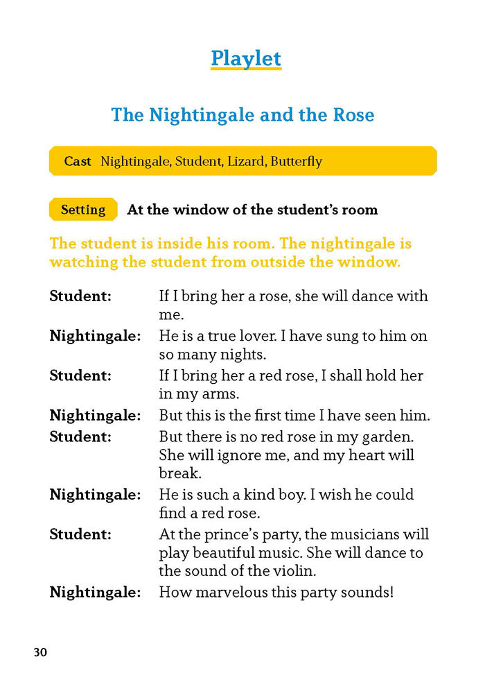 EF Classic Readers Level 6, Book 3: The Nightingale and the Rose