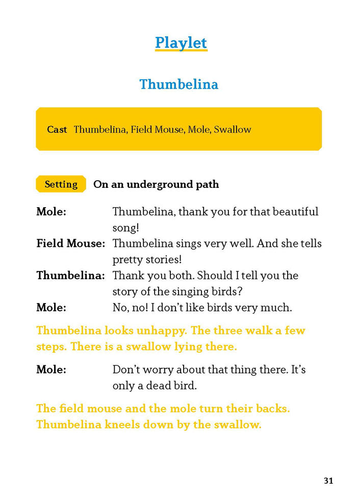 EF Classic Readers Level 6, Book 4: Thumbelina