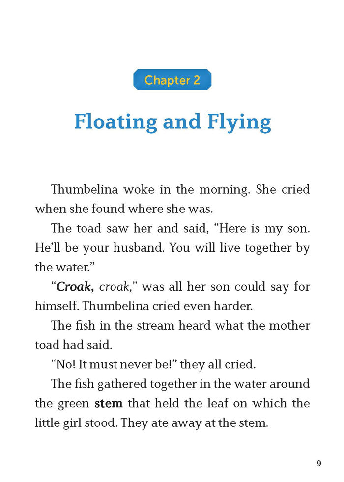 EF Classic Readers Level 6, Book 4: Thumbelina