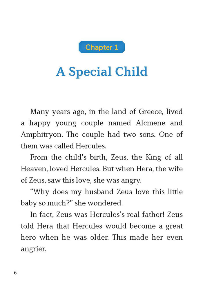 EF Classic Readers Level 6, Book 5: Hercules