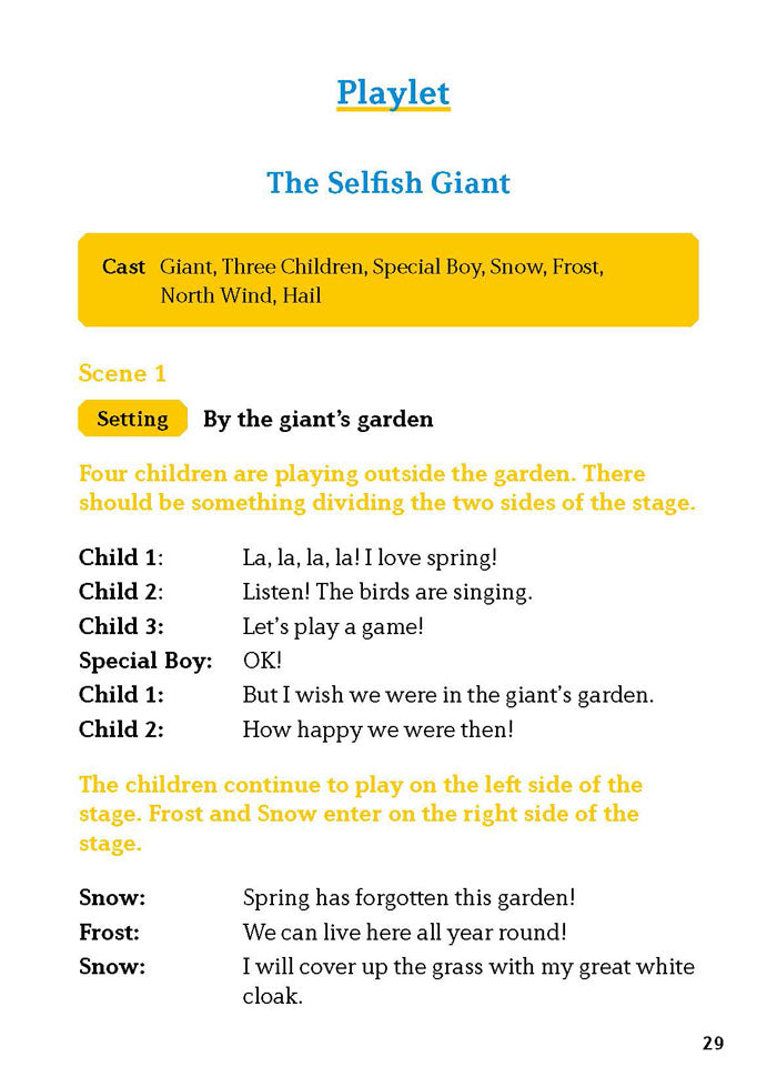 EF Classic Readers Level 6, Book 7: The Selfish Giant