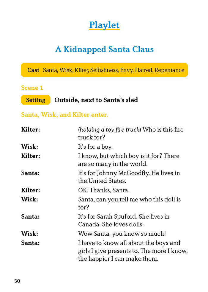 EF Classic Readers Level 6, Book 9: A Kidnapped Santa Claus