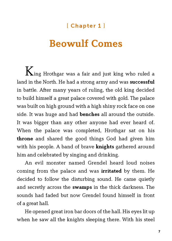 EF Classic Readers Level 7, Book 18: Beowulf