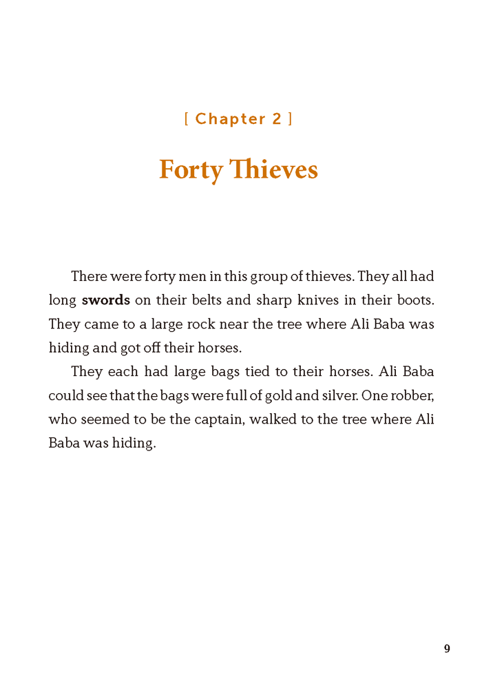 EF Classic Readers Level 7, Book 9: Ali Baba and the Forty Thieves