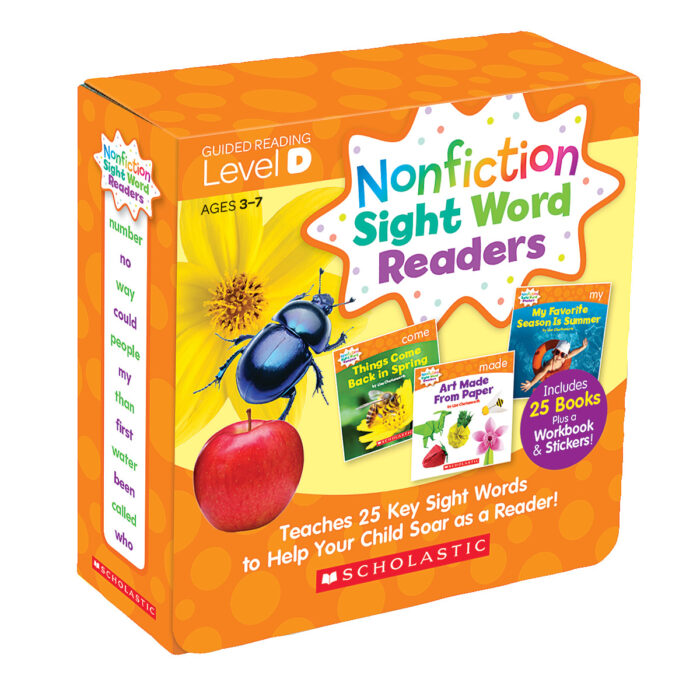 Nonfiction Sight Word Readers: Level D