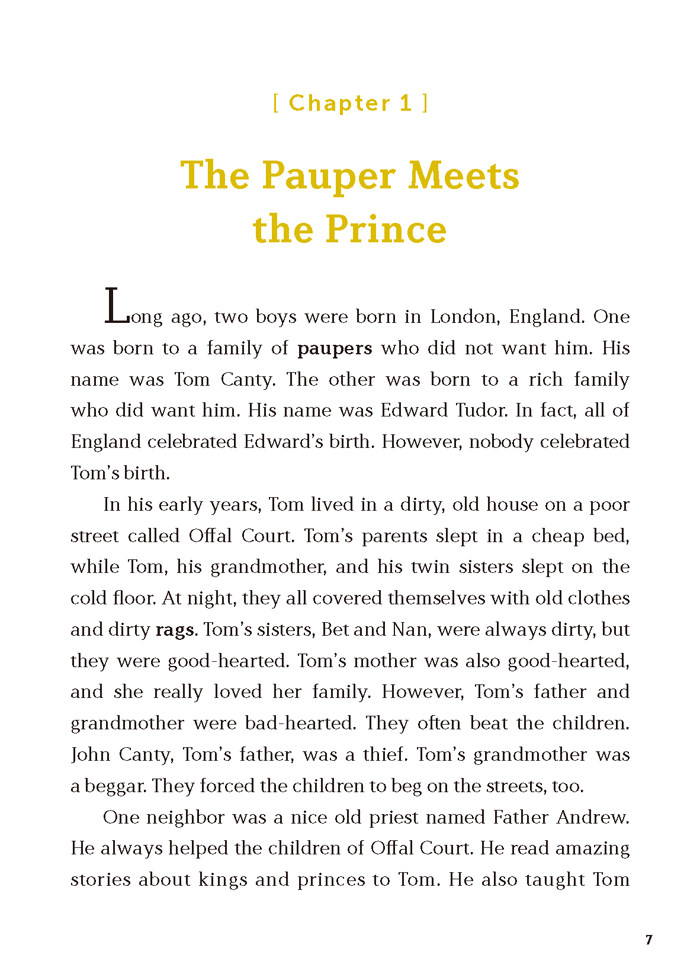 EF Classic Readers Level 8, Book 5: The Prince and the Pauper
