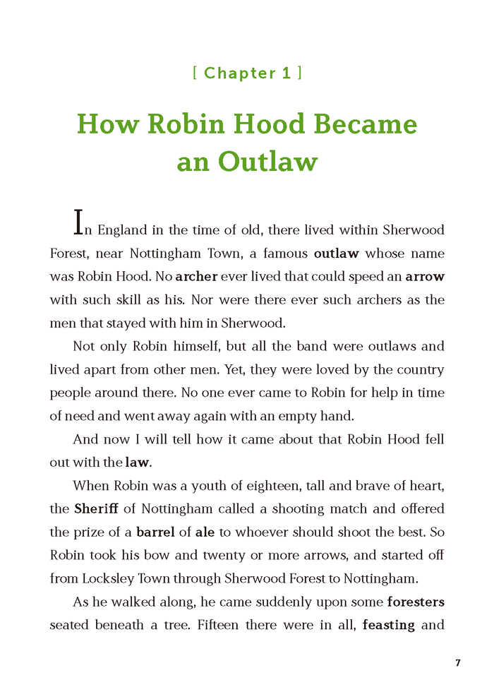 EF Classic Readers Level 9, Book 3: The Adventures of Robin Hood