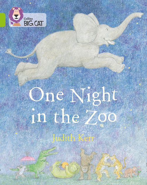 Collins Big Cat Lime(Band 11):One Night in the Zoo