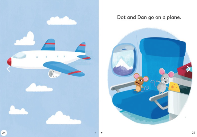 Early Bird Readers-Pink: Look Out! and Dot and Dan's Trip