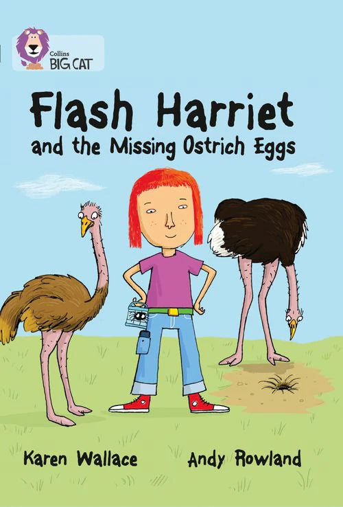 Collins Big Cat Ruby(Band 14)Flash Harriet and the Missing Ostrich Eggs
