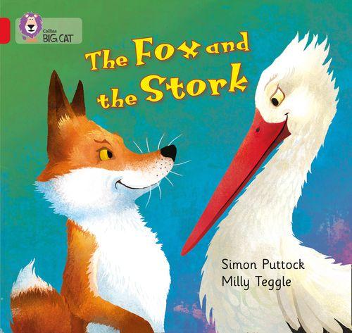 Collins Big Cat Red 2A: The Fox and the Stork