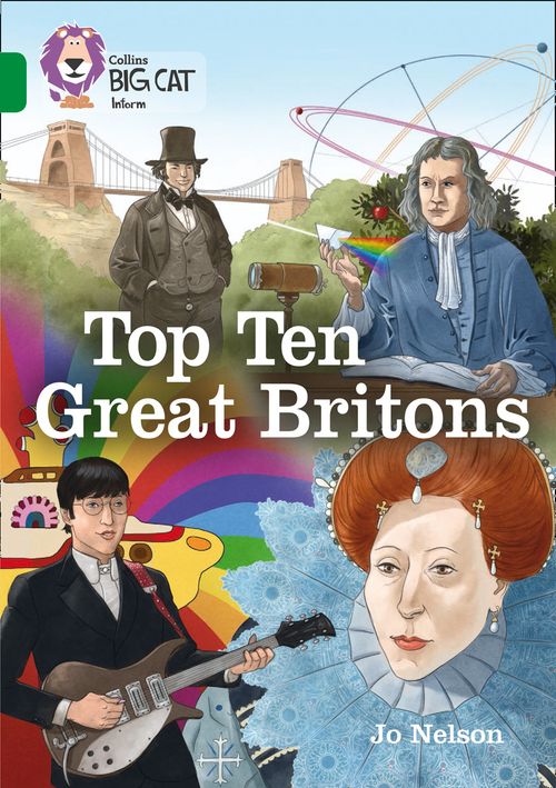 Collins Big Cat Emerald(Band 15)Top Ten Great Britons