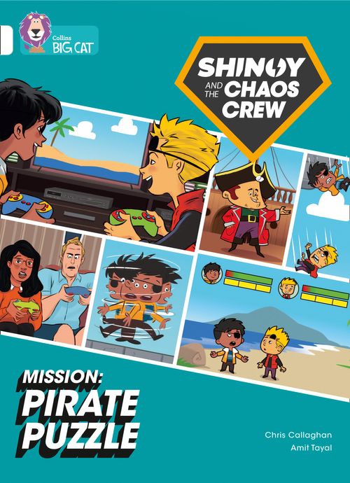 Collins Big Cat White(Band 10):Mission: Pirate Puzzle