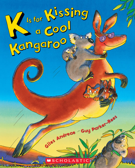 K Is for Kissing a Cool Kangaroo(PB)