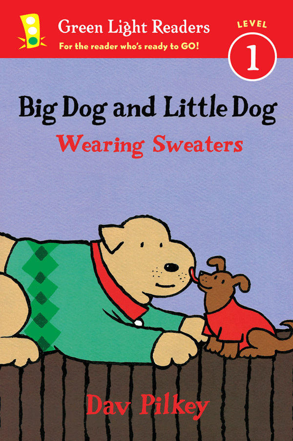 Big Dog and Little Dog Making Wearing Sweaters(RRL5-6)