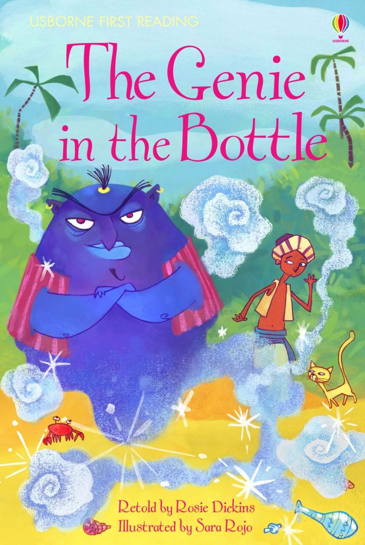 The Genie in the Bottle (Usborne First Reading)