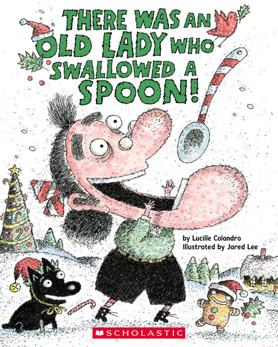 There Was an Old Lady Who Swallowed a Spoon!(PB)