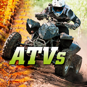 Wild About Wheels:ATVs(PB)