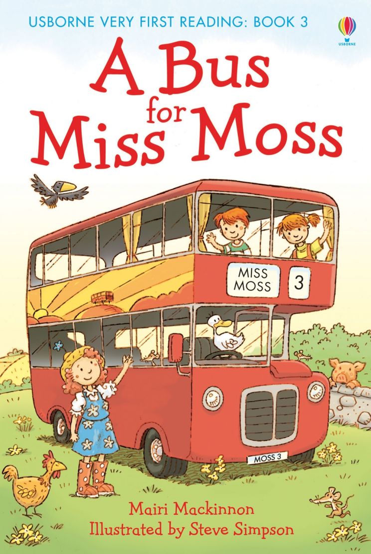 A Bus For Miss Moss (Usborne Very First Reading)