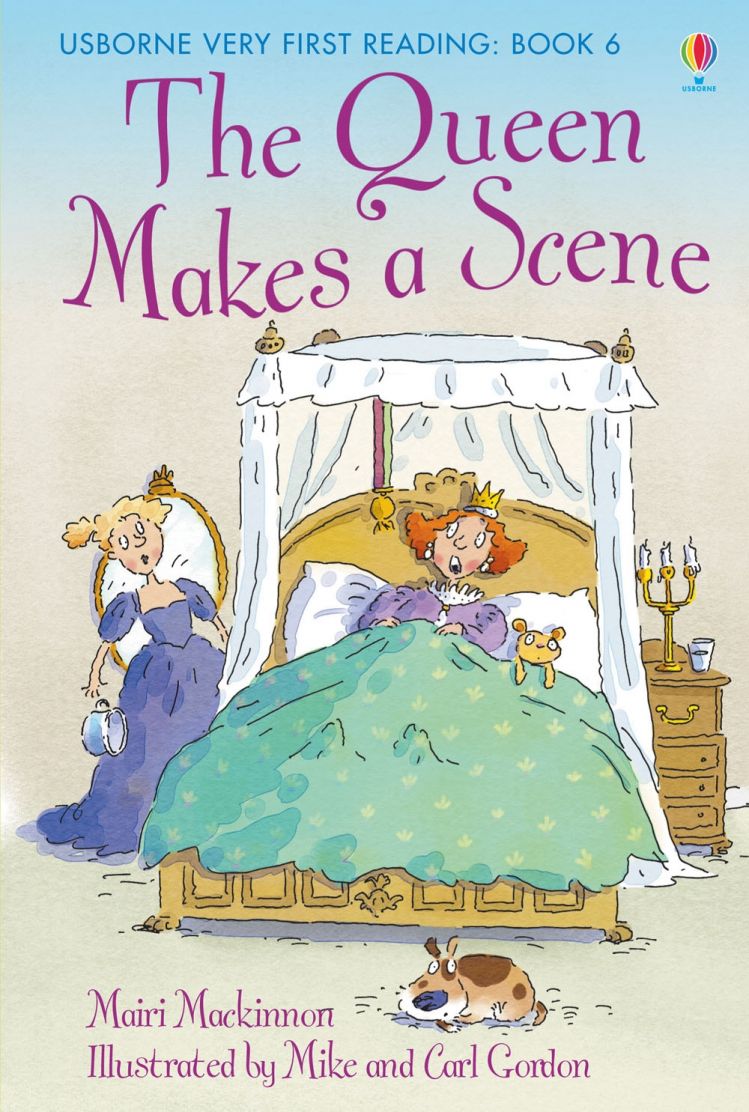 The Queen Makes a Scene(Usborne Very First Reading)