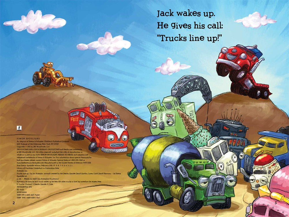 Trucks Line Up: Ready-to-Read Level 1