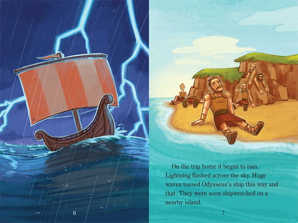 The One-Eyed People Eater: The Story of Cyclops (Ready-to-Read Level 3)