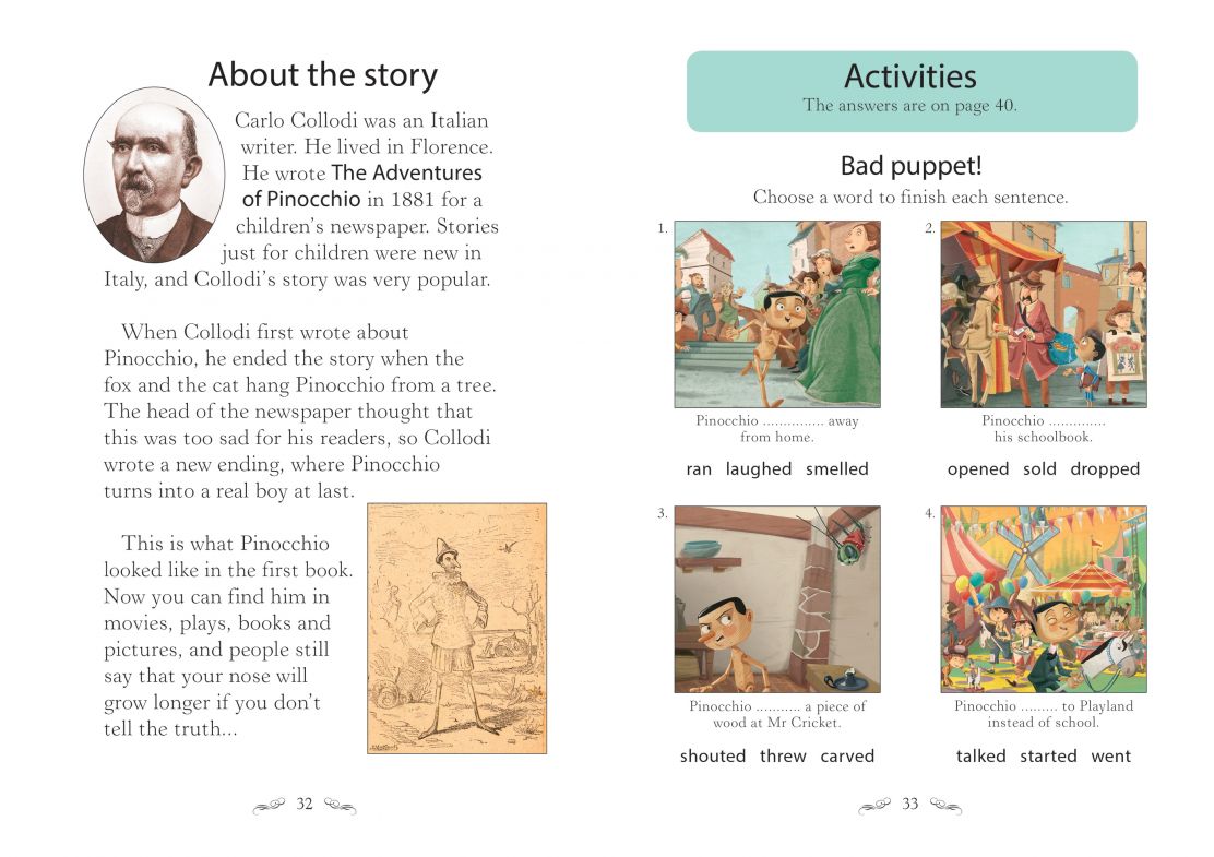 Pinocchio(Usborne English Readers Level 2)