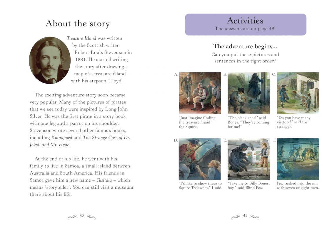 Treasure Island(Usborne English Readers Level 3)