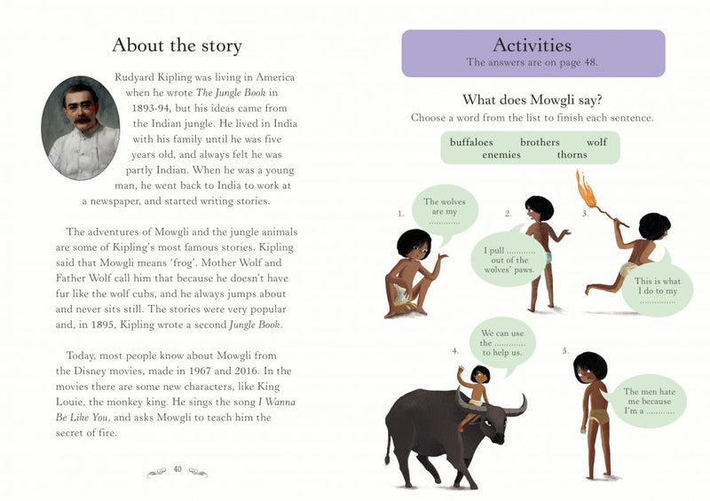 The Jungle Book(Usborne English Readers Level 3)