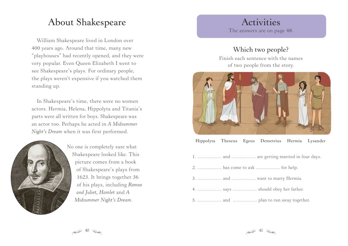 A Midsummer Night's Dream(Usborne English Readers Level 3)