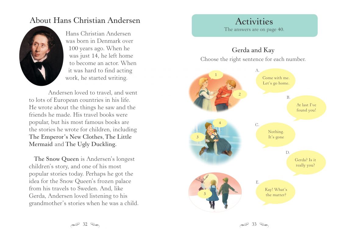 The Snow Queen(Usborne English Readers Level 2)