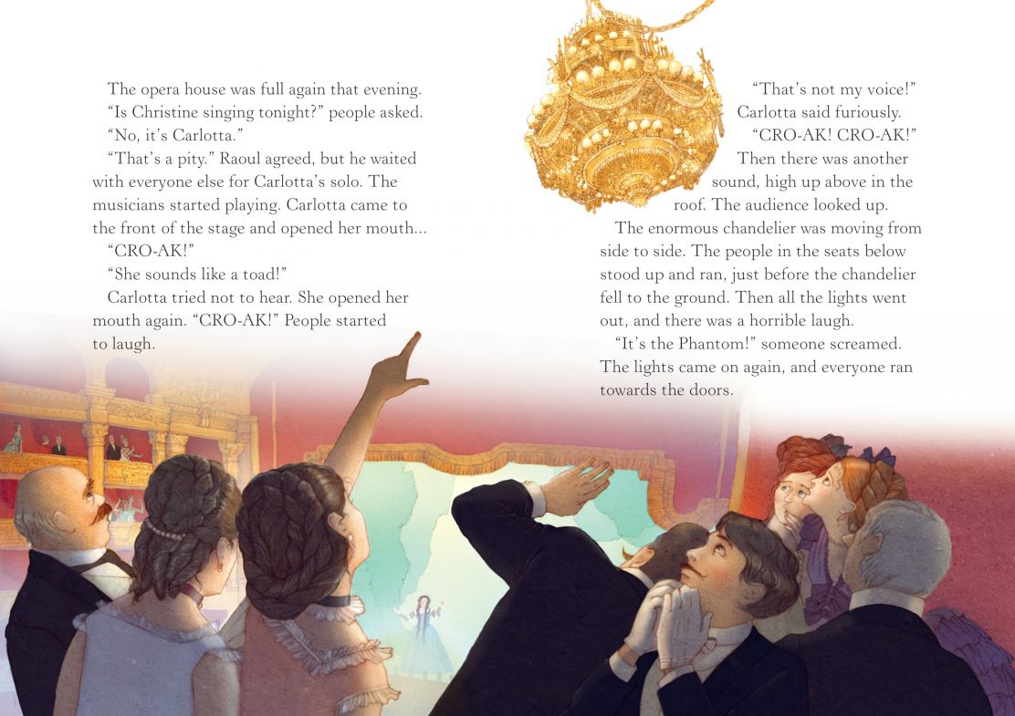 The Phantom of the Opera(Usborne English Readers Level 2)