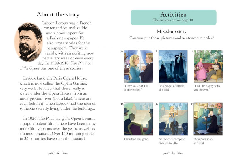 The Phantom of the Opera(Usborne English Readers Level 2)