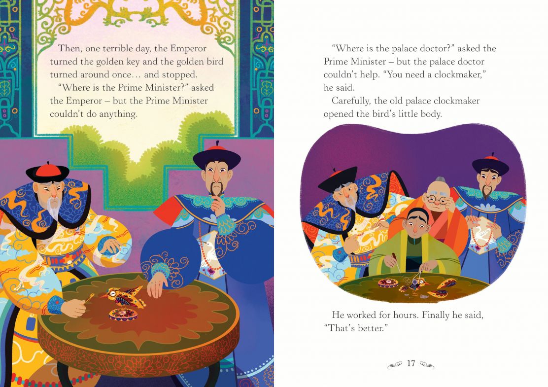 The Emperor and the Nightingale(Usborne English Readers Level 1)