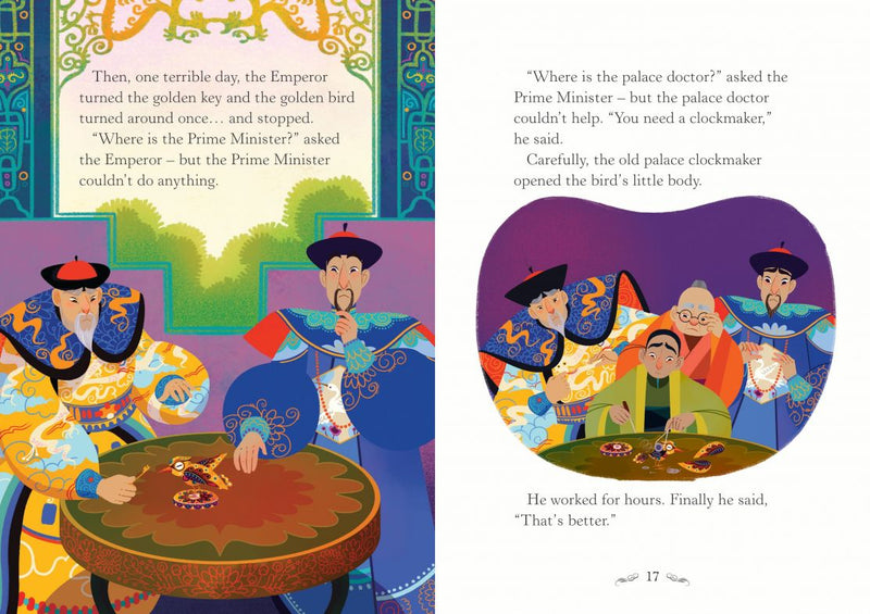 The Emperor and the Nightingale(Usborne English Readers Level 1)