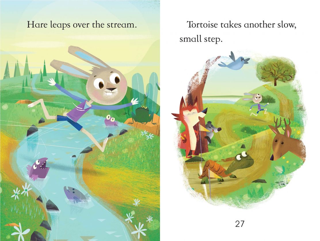 The Hare and the Tortoise (Usborne First Reading)