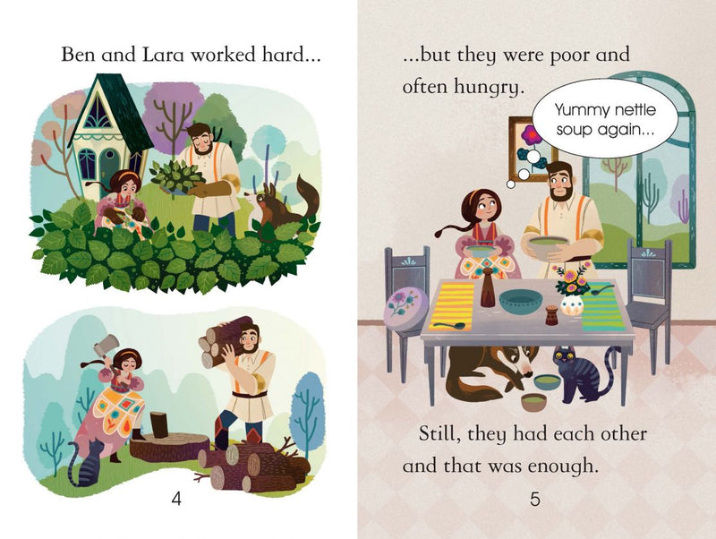 The Three Wishes (Usborne First Reading)